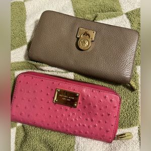2 Michael Kors Wallets